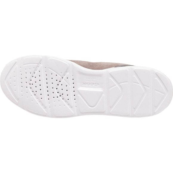 NEW Geox Outstream Sneakers - Leather For Men Dove Grey 663sn - Picture 6 of 6